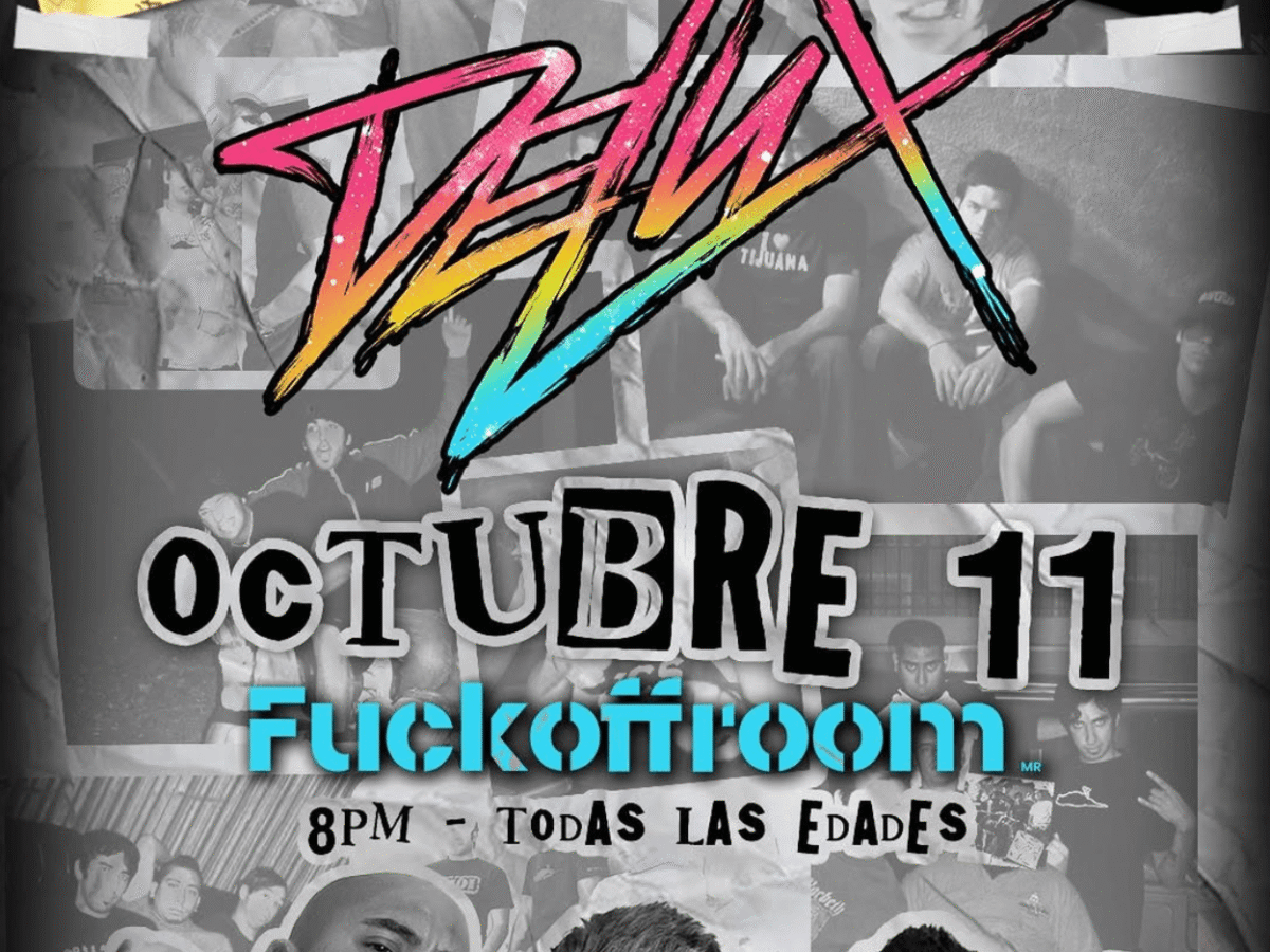 DELUX regresa con fuerza: dos noches de punk rock en el Fuck Off Room